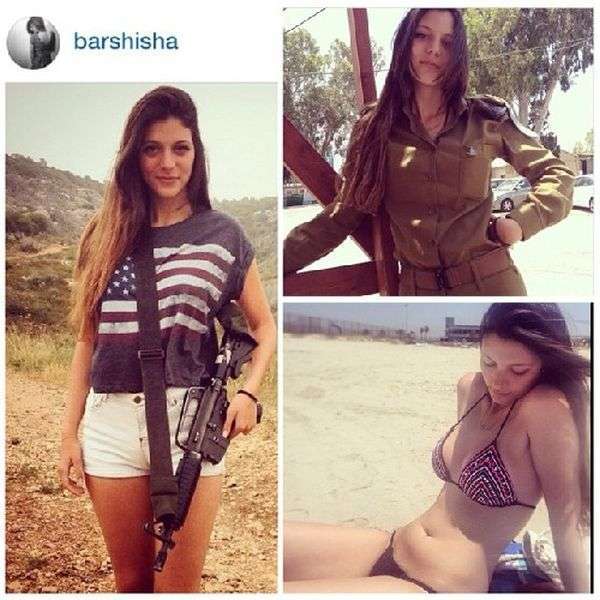 Дівчата з армії Ізраїлю (52 фото)