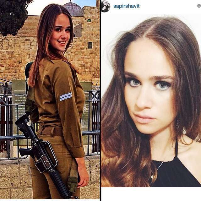 Дівчата з армії Ізраїлю (52 фото)