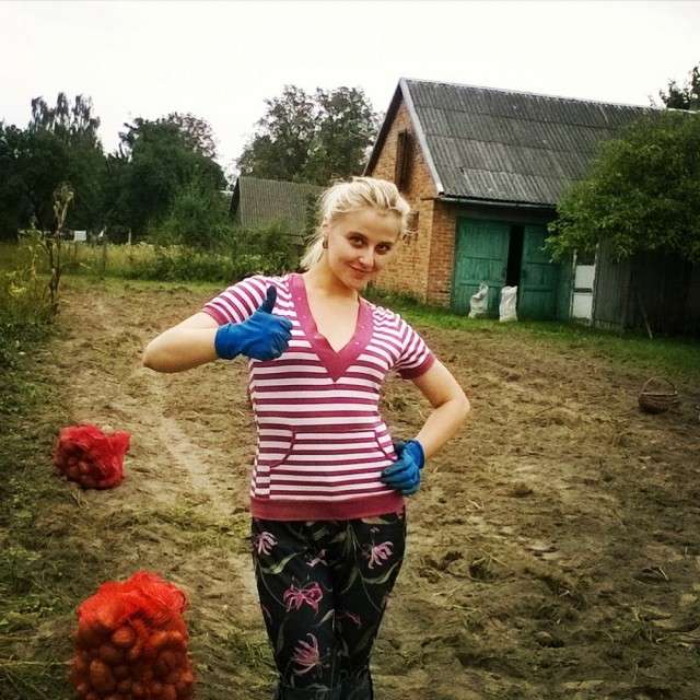 Білоруси копають картоплю (27 фото)