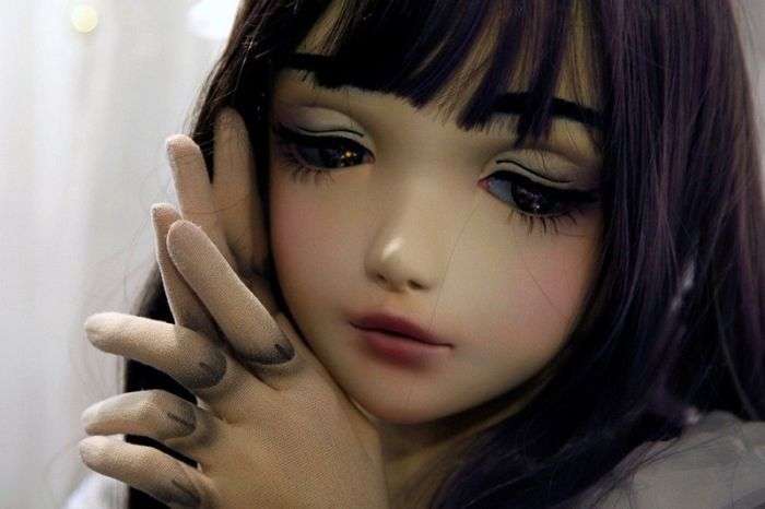 Лулу Хашимото - незвичайна жива лялька Японії (14 фото)