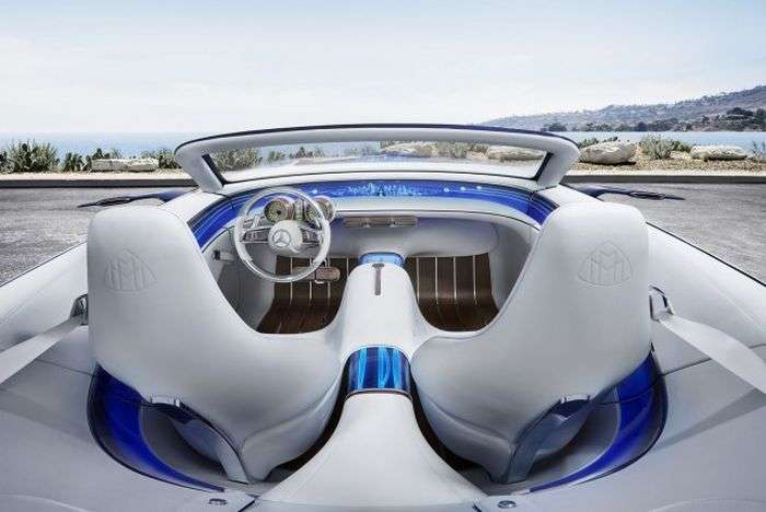 Daimler представив концептуальний кабріолет Mercedes Vision-Maybach 6 (15 фото)