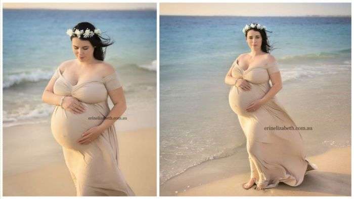 Так виглядає жінка, вагітна пятерняшками (6 фото)