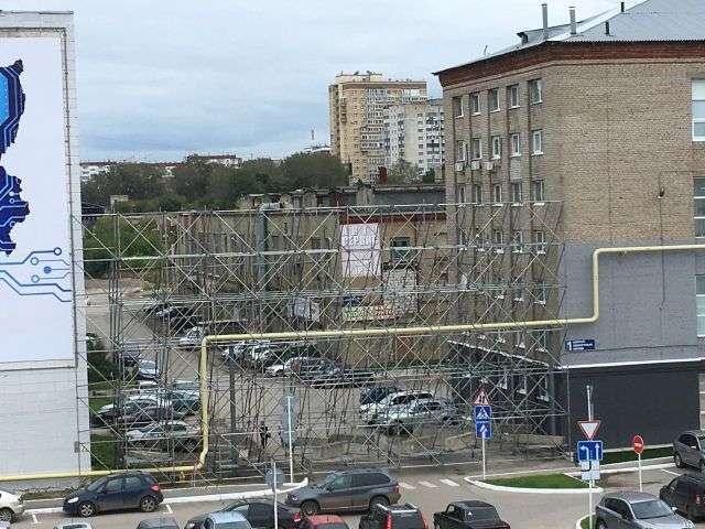 У Пермі до приїзду Путіна «звели» нову вулицю (4 фото)