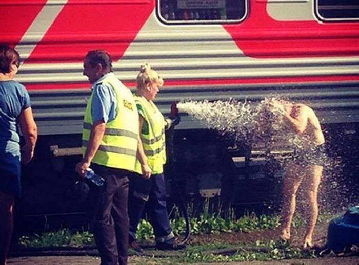 Романтика російських поїздів (25 фото)