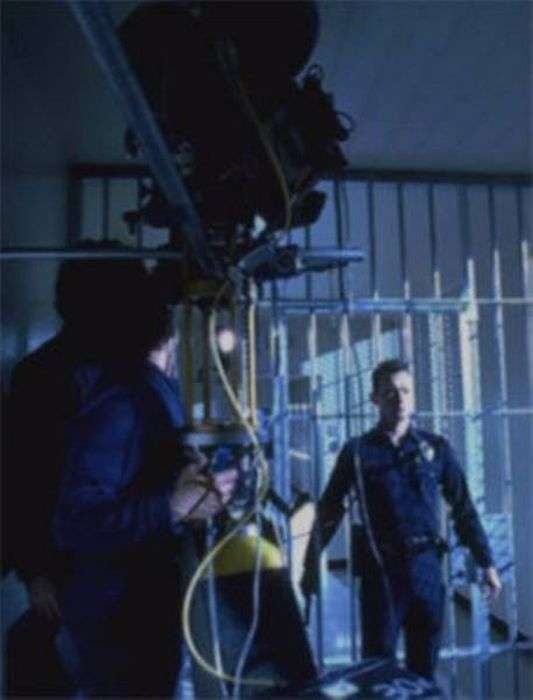 Кадри зі знімального майданчика фільму Термінатор 2: Судний день (39 фото)