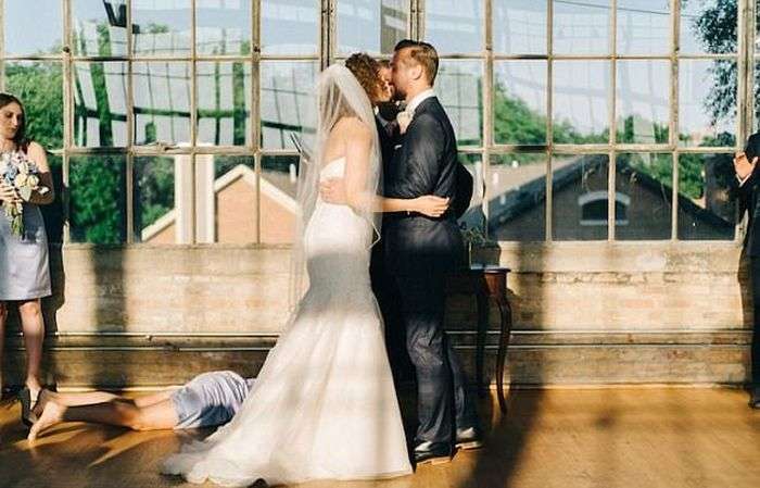 Забавні фото з весіль (17 фото)