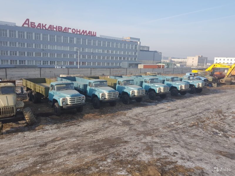 На продажу выставили «новые» грузовики ЗИЛ-133ГЯ, выпущенные в 1994 году История,ссср