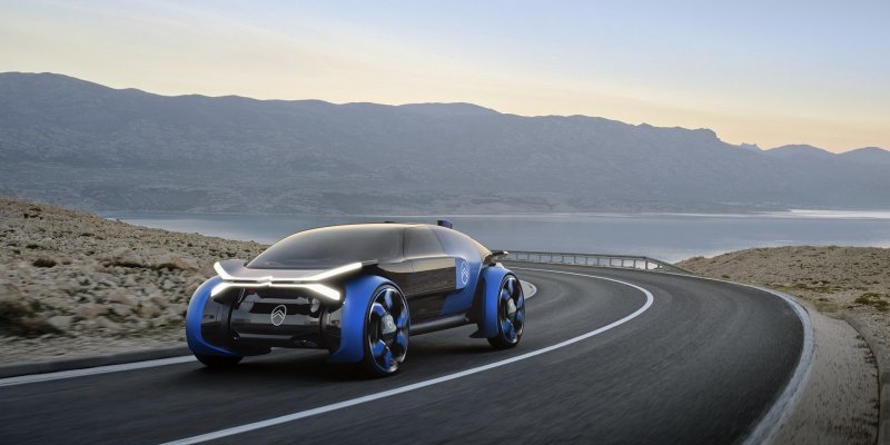 Citroen представил концепт электрического беспилотника в честь своего 100-летнего юбилея   авто