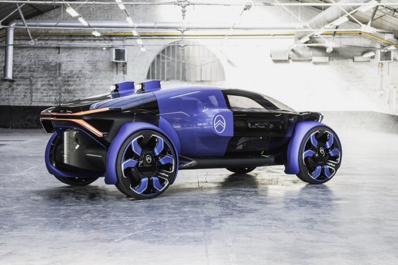 Citroen представил концепт электрического беспилотника в честь своего 100-летнего юбилея   авто