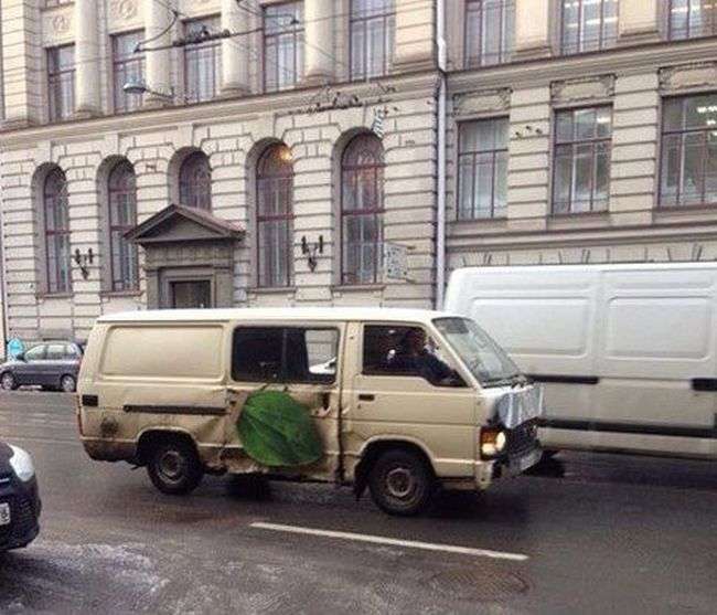 Автомобільний гумор на дорогах Росії (50 фото)