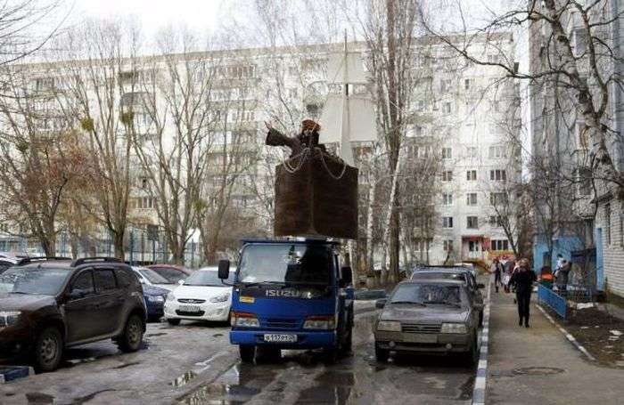 Автомобільний гумор на дорогах Росії (50 фото)