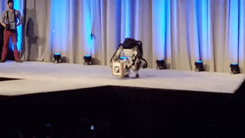 Робот Atlas компанії Boston Dynamics впав під час презентації (3 гифки)