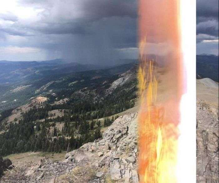 Яке природне явище зображено на фото? (3 фото)