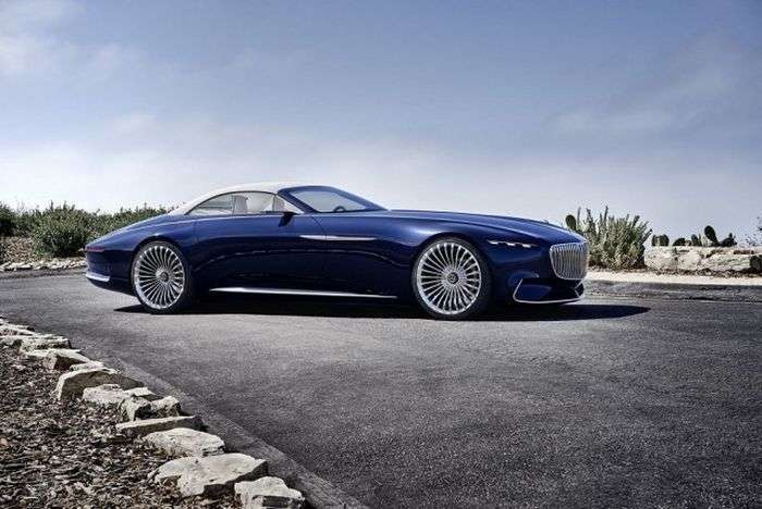 Daimler представив концептуальний кабріолет Mercedes Vision-Maybach 6 (15 фото)