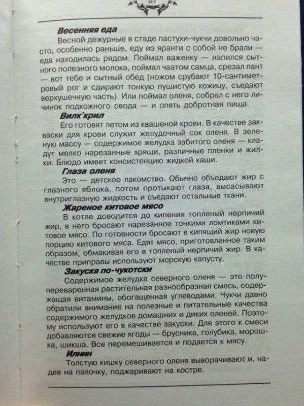Їжа народів Півночі (2 фото)