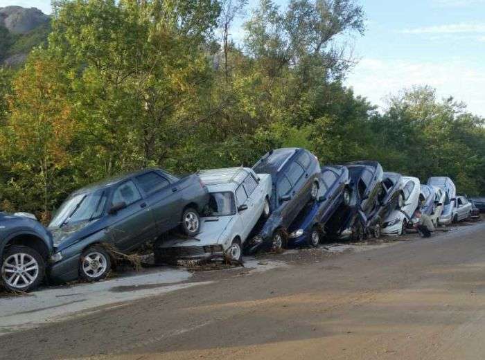 Під Судаком зійшов селевий потік (10 фото)
