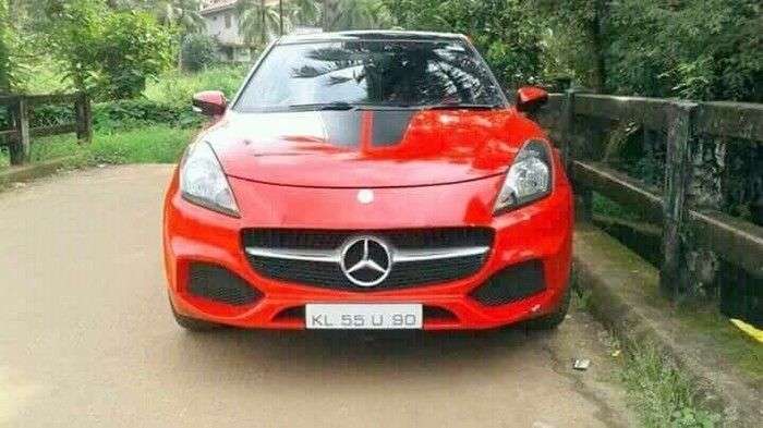 В Індії чоловік купив Maruti Baleno під виглядом Mercedes-Benz A-Class (4 фото)