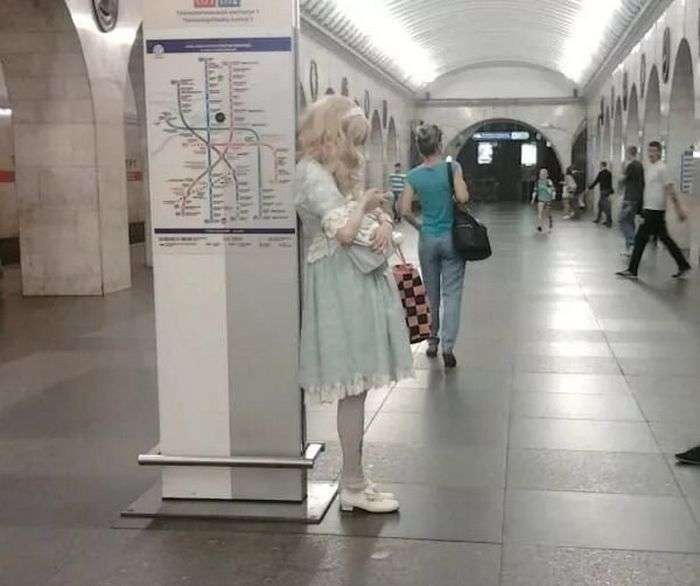 Модники російського метро (30 фото)