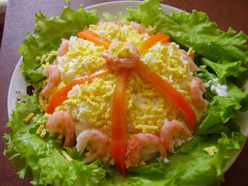 Салат «Дары моря»: готовим дома Кулинария
