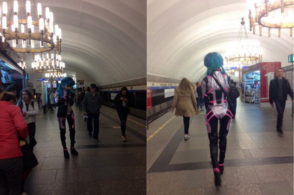 Смешные чудики в метро. Приколы