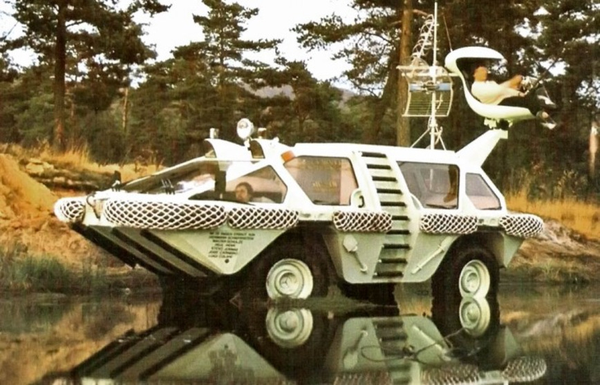 Самая необычная амфибия в мире — Colani Sea Ranger марки и модели,ретро
