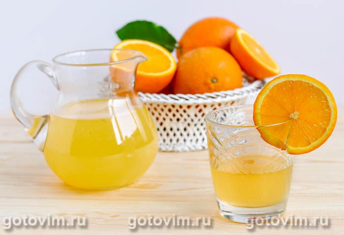 Апельсиновый квас кулинария,напитки