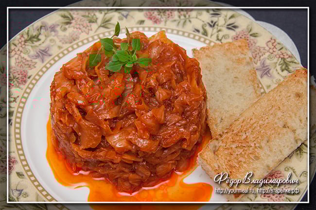 Капуста по-сицилийски итальянская кухня,кулинария,овощные блюда