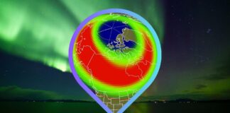 Nordlichter sind diese Woche in 15 US-Bundesstaaten sichtbar