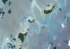 Onderwaterzandbanken van de Bahama’s: de visie van een astronaut op verborgen oceaanstructuren