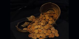 Centuries-Starý zlatý trezor objevený v Rusku, v hodnotě přes 500 000 $