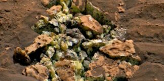 A descoberta de enxofre elementar em Marte levanta novas questões sobre a geologia planetária