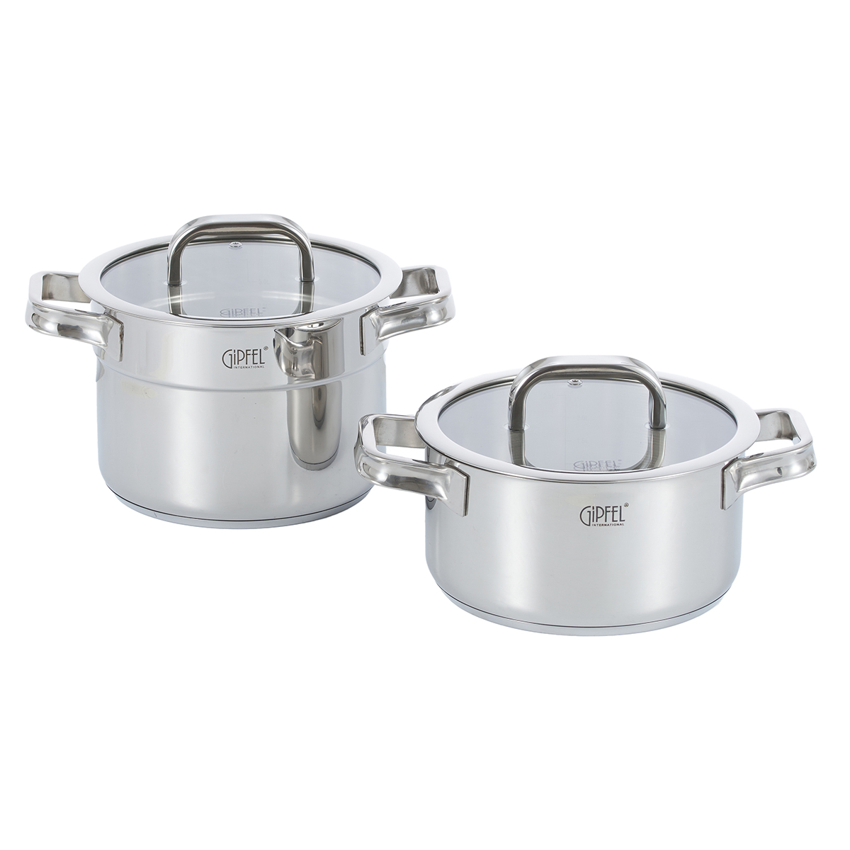 кастрюля Gipfel нержавеющая сталь на кухне