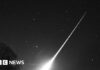 Яскравий метеор прокреслив небо над Північною Англією