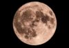 26 de junio de 2026: Una Luna gorda cuelga en el cielo.